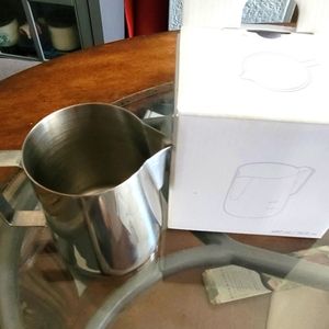 STAINLESS STEEL MILK FROTHING CUP